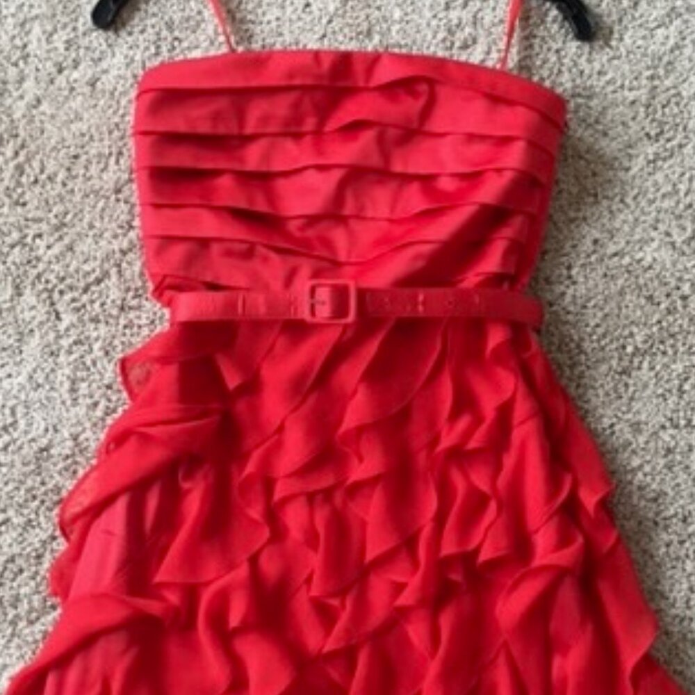 ARDEN B Layered Ruffle Cocktail Dress Sz Small